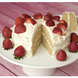 vegan vanilla cake
